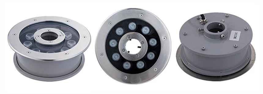 Customized dry fountain light led garden light water fountain lights led with dmx china