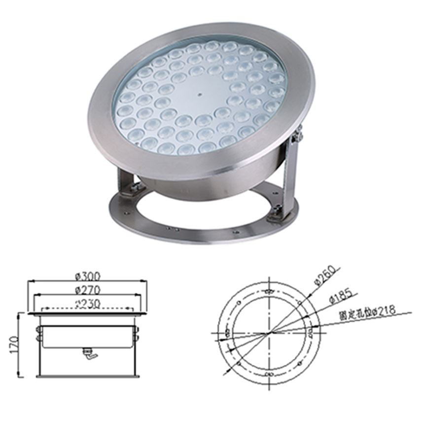 submersible pond lamp