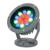 Dc IP65 Awyr Agored 15W RGB yn sylwi ar oleuadau llifogydd LED